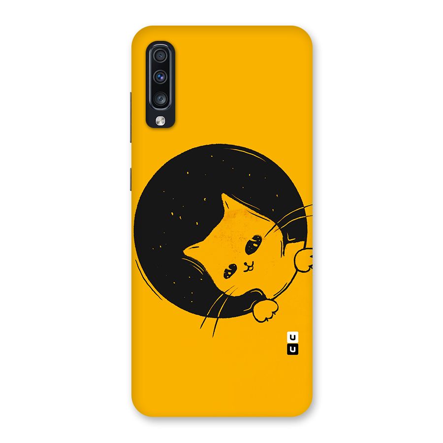 Space Cat Back Case for Galaxy A70