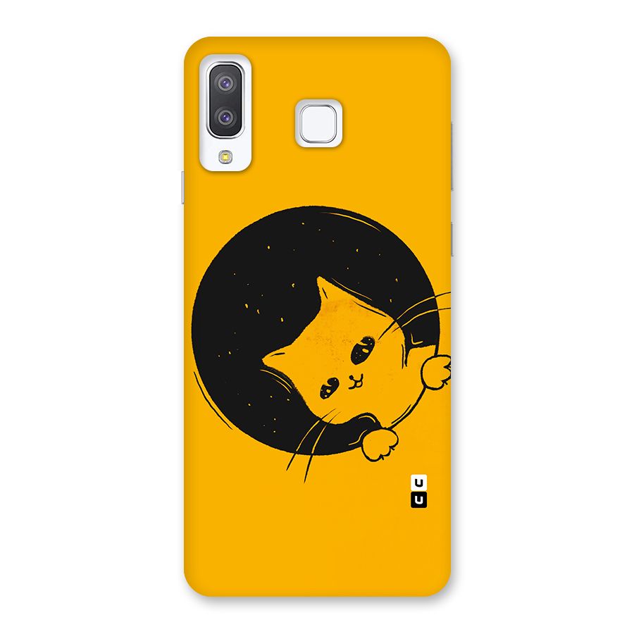 Space Cat Back Case for Galaxy A8 Star