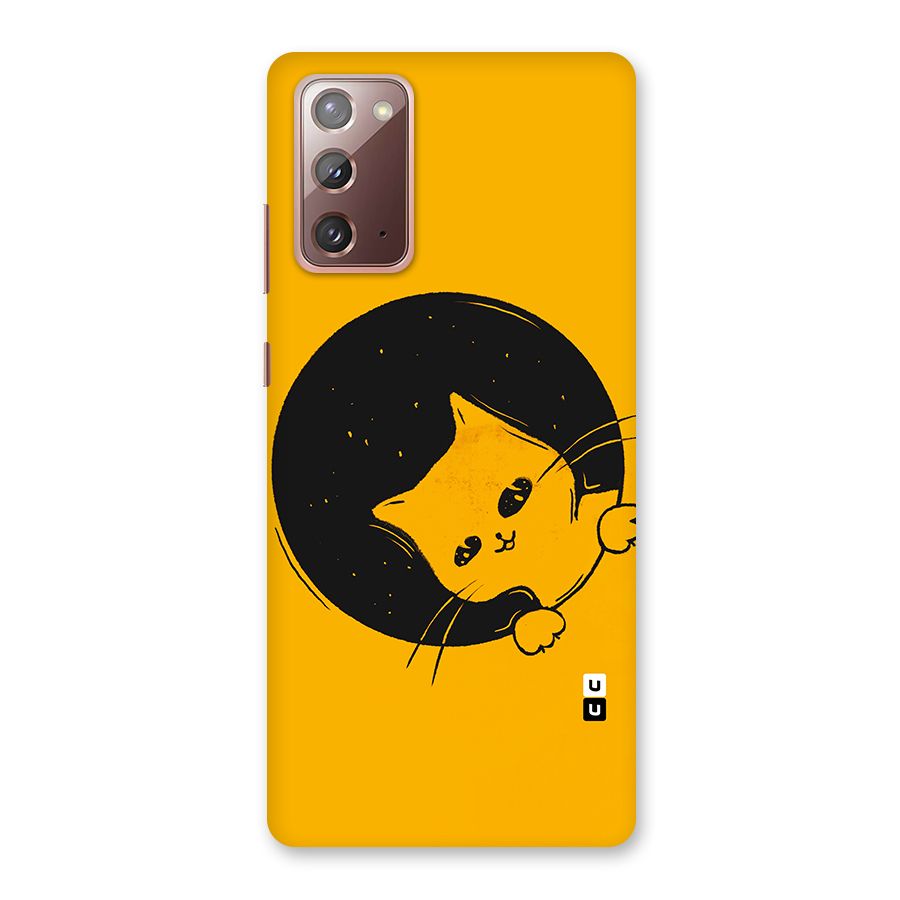Space Cat Back Case for Galaxy Note 20
