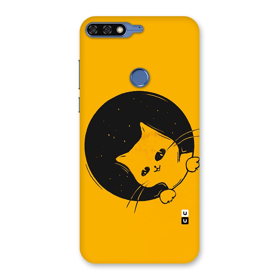 Space Cat Back Case for Honor 7C