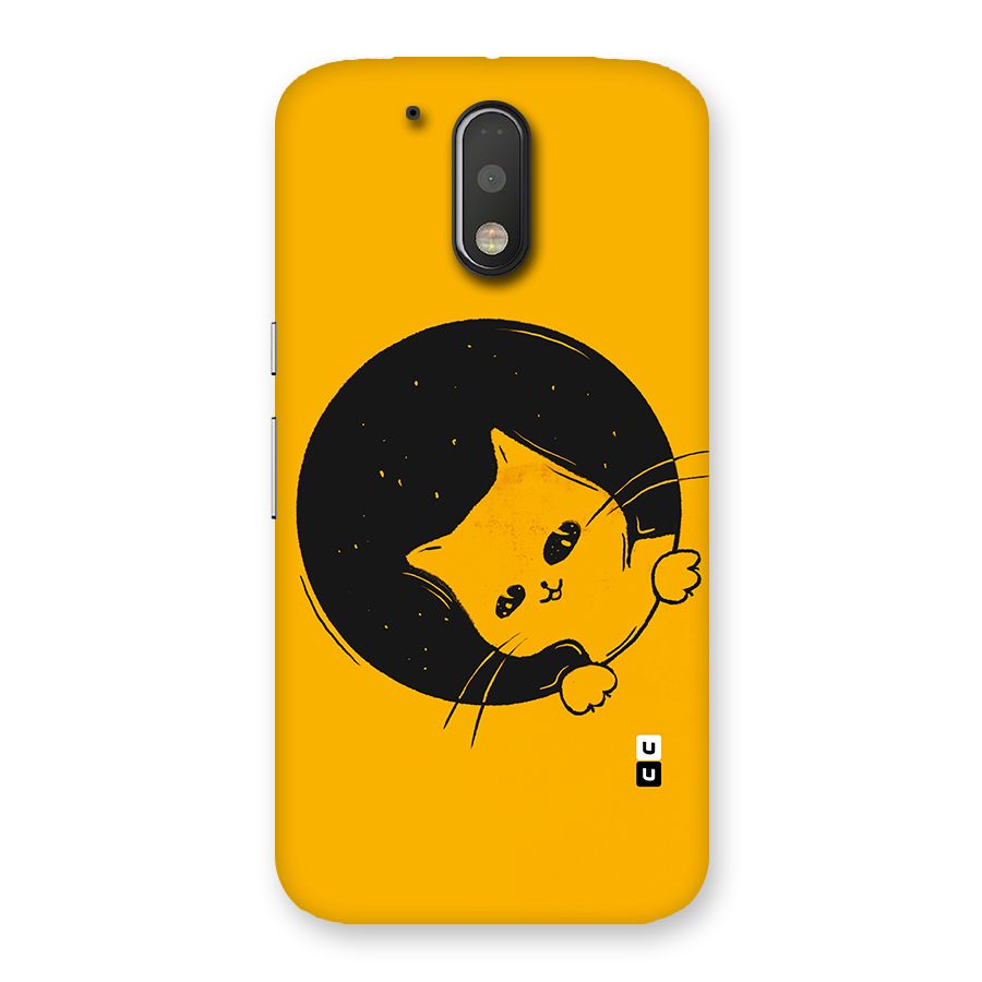 Space Cat Back Case for Moto G4 Plus