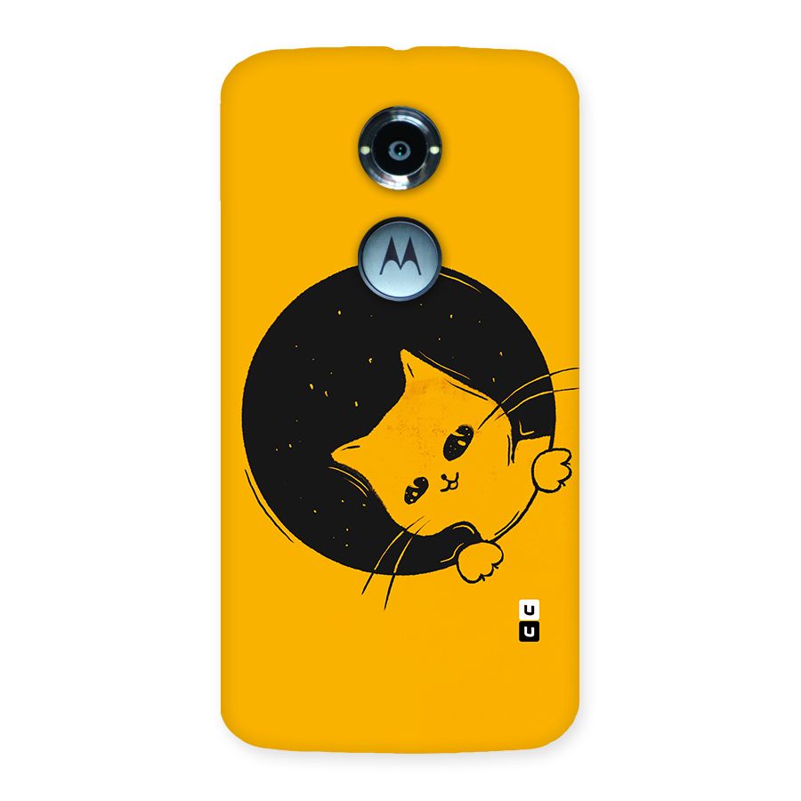 Space Cat Back Case for Moto X2