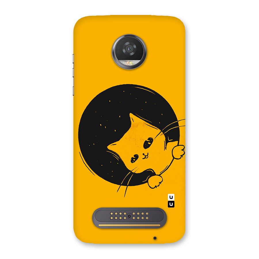 Space Cat Back Case for Moto Z2 Play