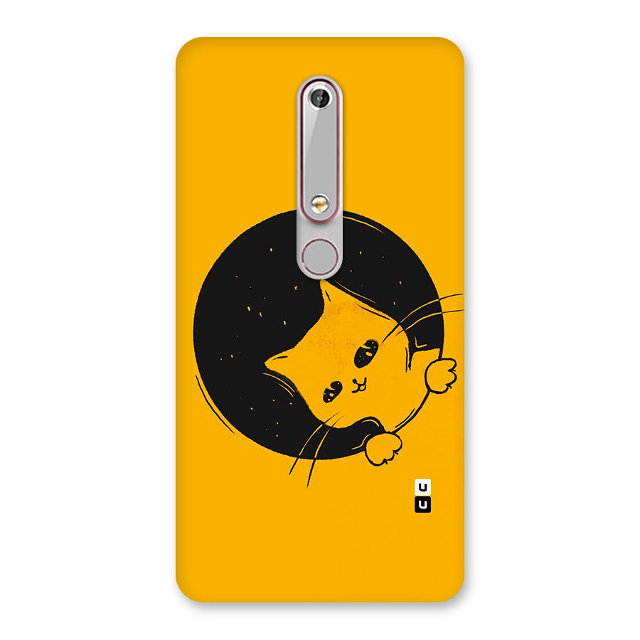 Space Cat Back Case for Nokia 6.1