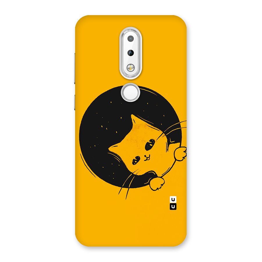 Space Cat Back Case for Nokia 6.1 Plus