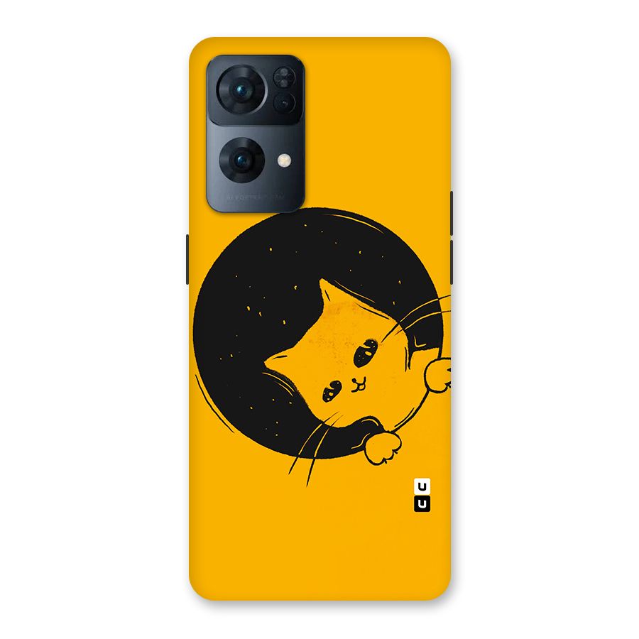 Space Cat Back Case for Oppo Reno7 Pro 5G