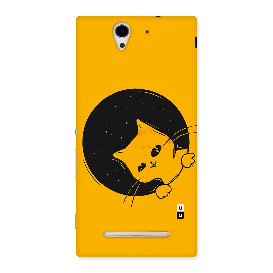 Space Cat Back Case for Xperia C3