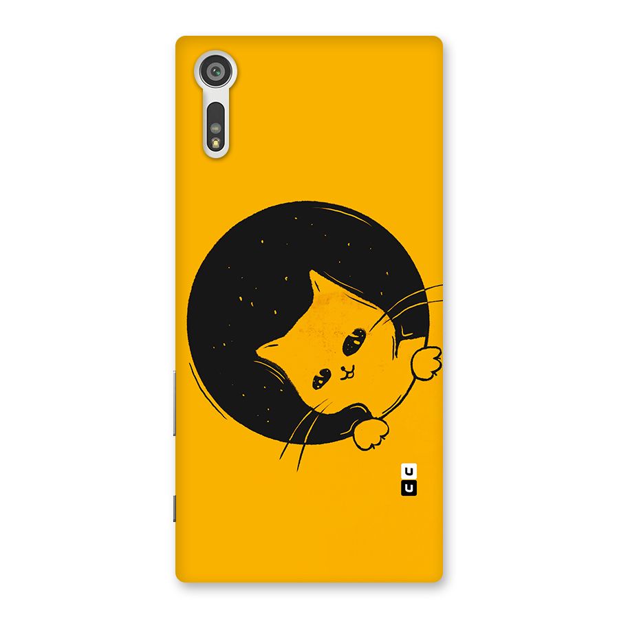 Space Cat Back Case for Xperia XZ