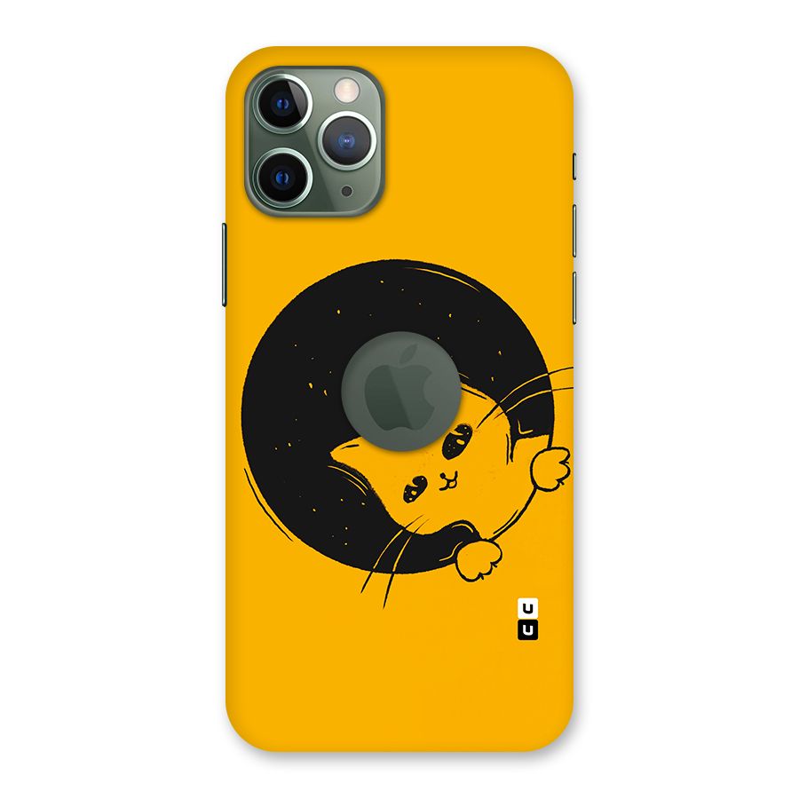Space Cat Back Case for iPhone 11 Pro Logo  Cut