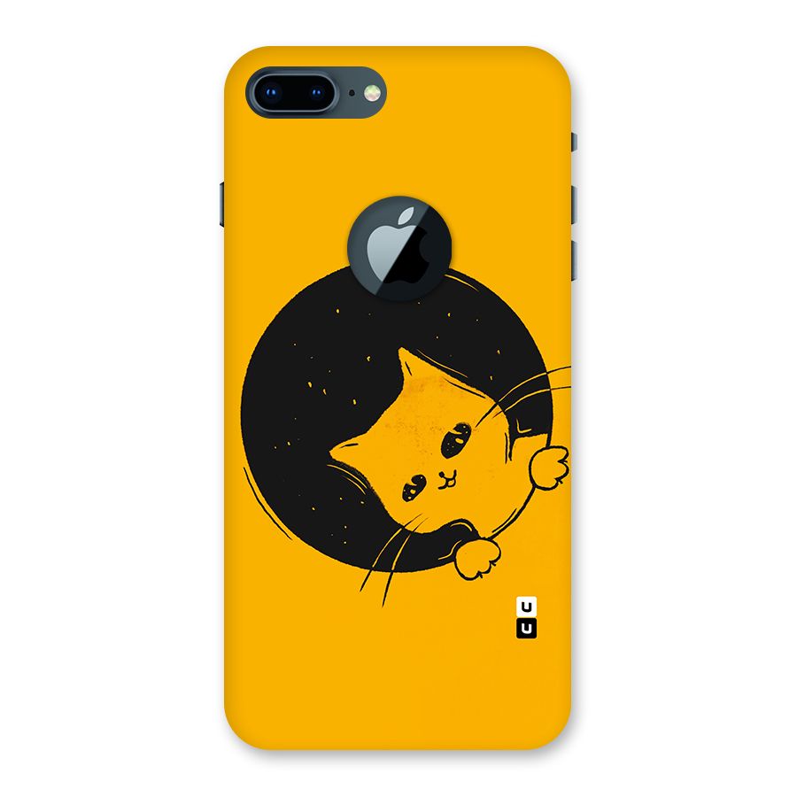 Space Cat Back Case for iPhone 7 Plus Logo Cut