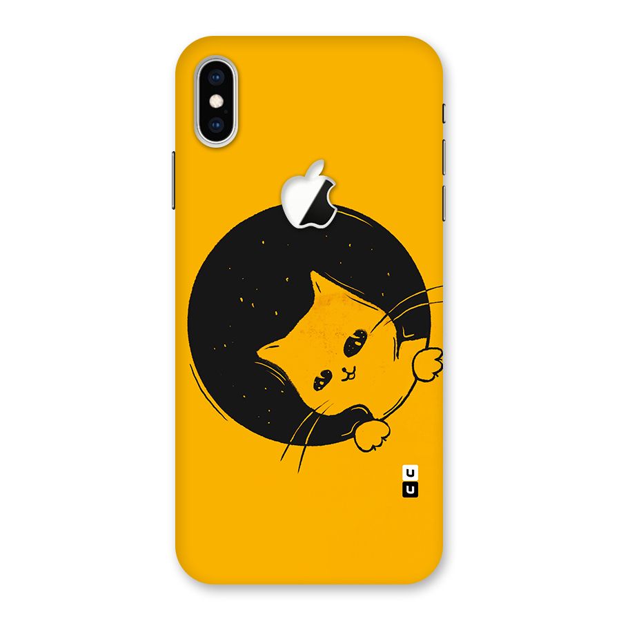 Space Cat Back Case for iPhone XS Max Apple Cut