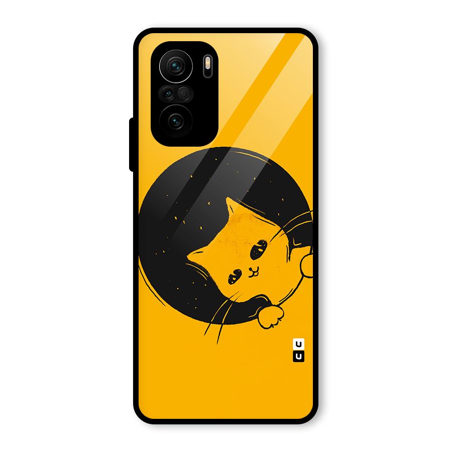 Space Cat Glass Back Case for Mi 11X Pro