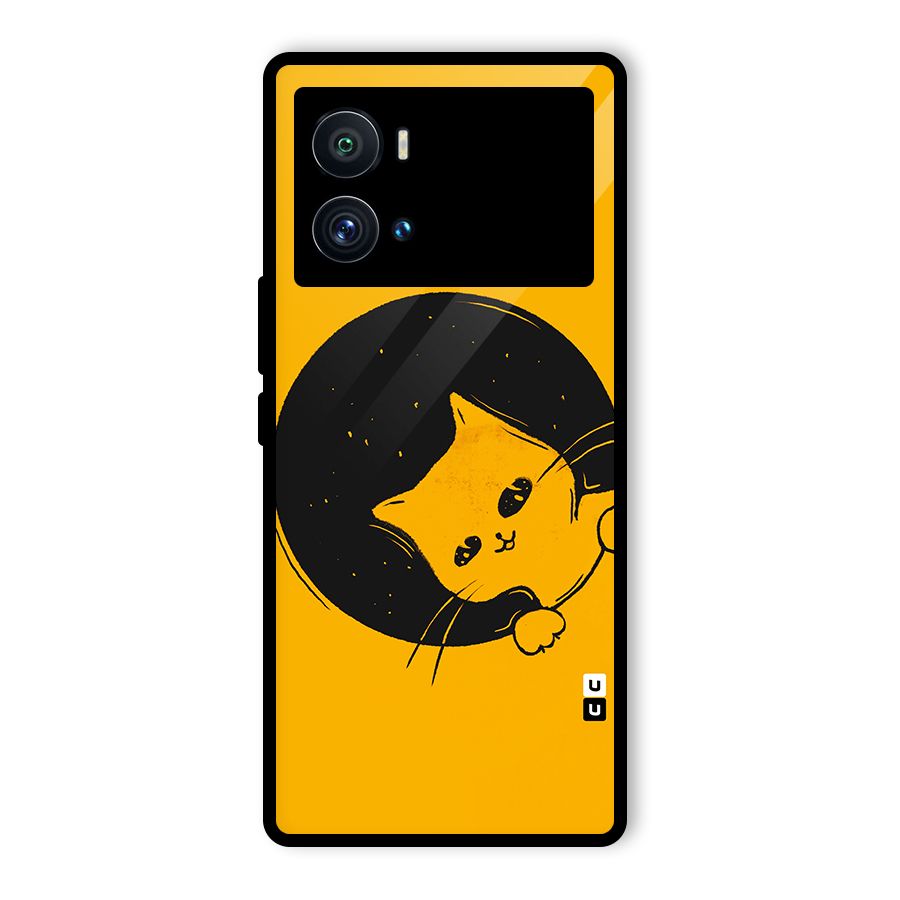 Space Cat Glass Back Case for Vivo iQOO 9 Pro