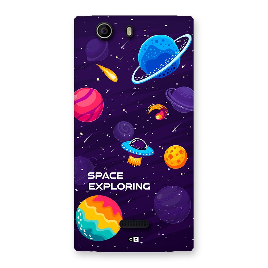Space Exploring Back Case for Canvas Nitro 2 E311
