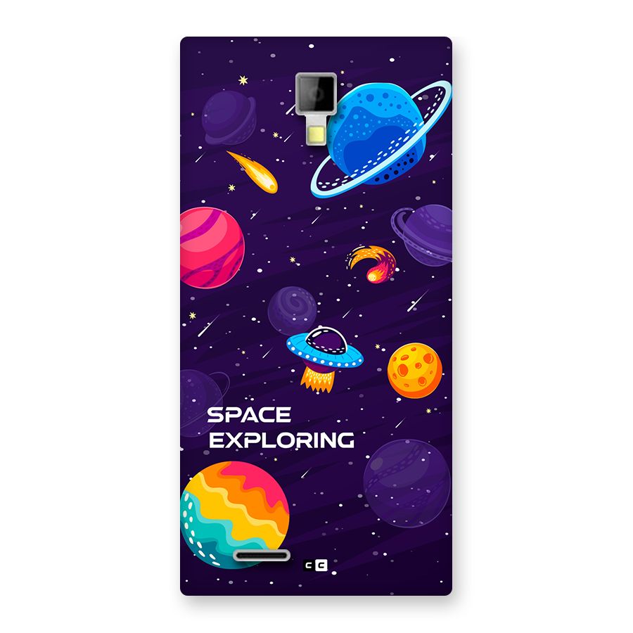 Space Exploring Back Case for Canvas Xpress A99