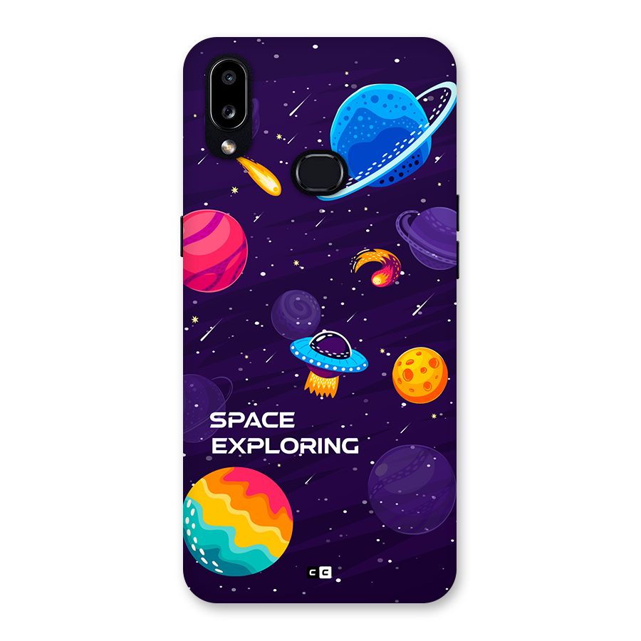 Space Exploring Back Case for Galaxy A10s