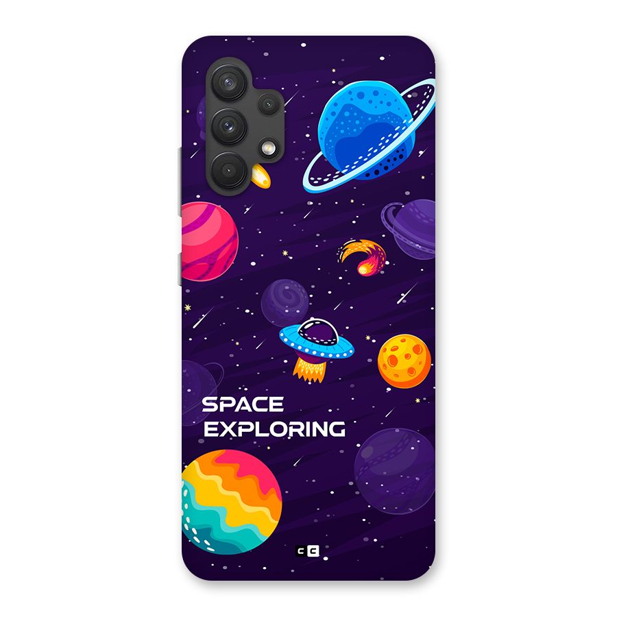 Space Exploring Back Case for Galaxy A32