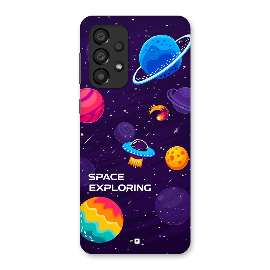 Space Exploring Back Case for Galaxy A33 5G