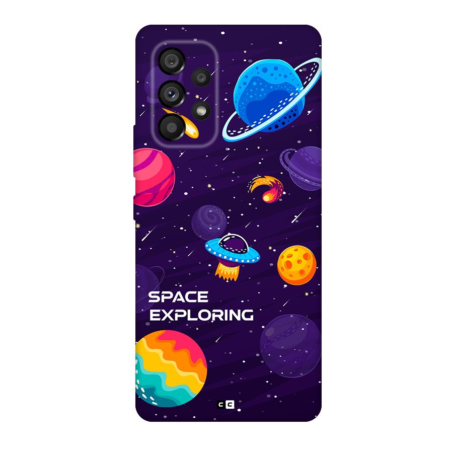 Space Exploring Back Case for Galaxy A53 5G