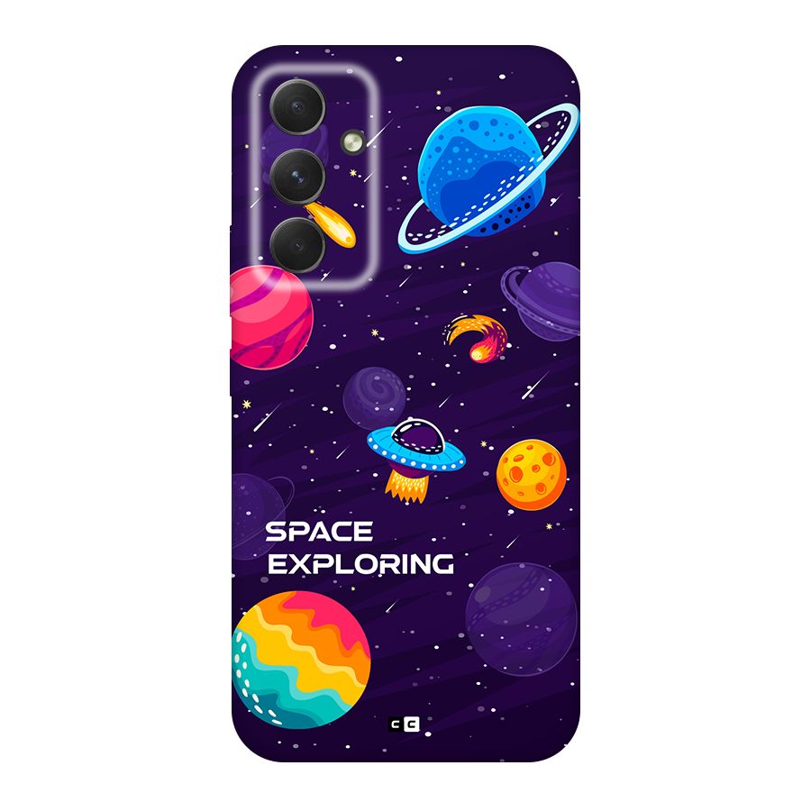 Space Exploring Back Case for Galaxy A54