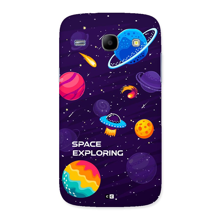 Space Exploring Back Case for Galaxy Core