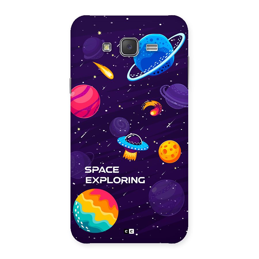 Space Exploring Back Case for Galaxy J7