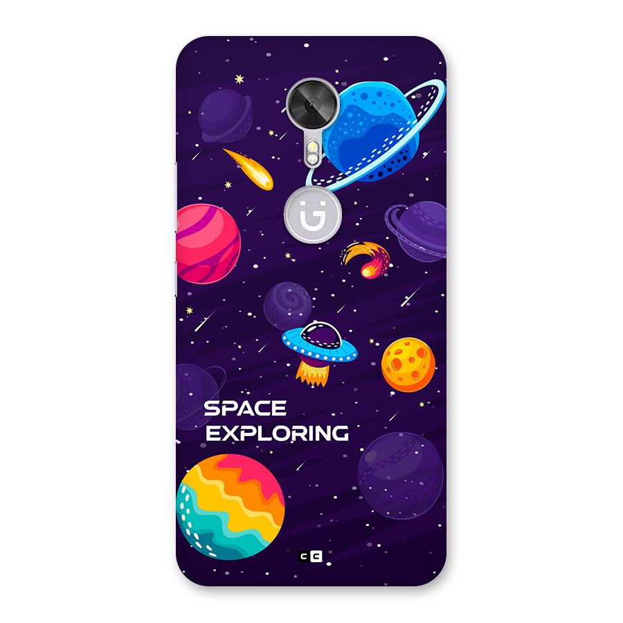 Space Exploring Back Case for Gionee A1