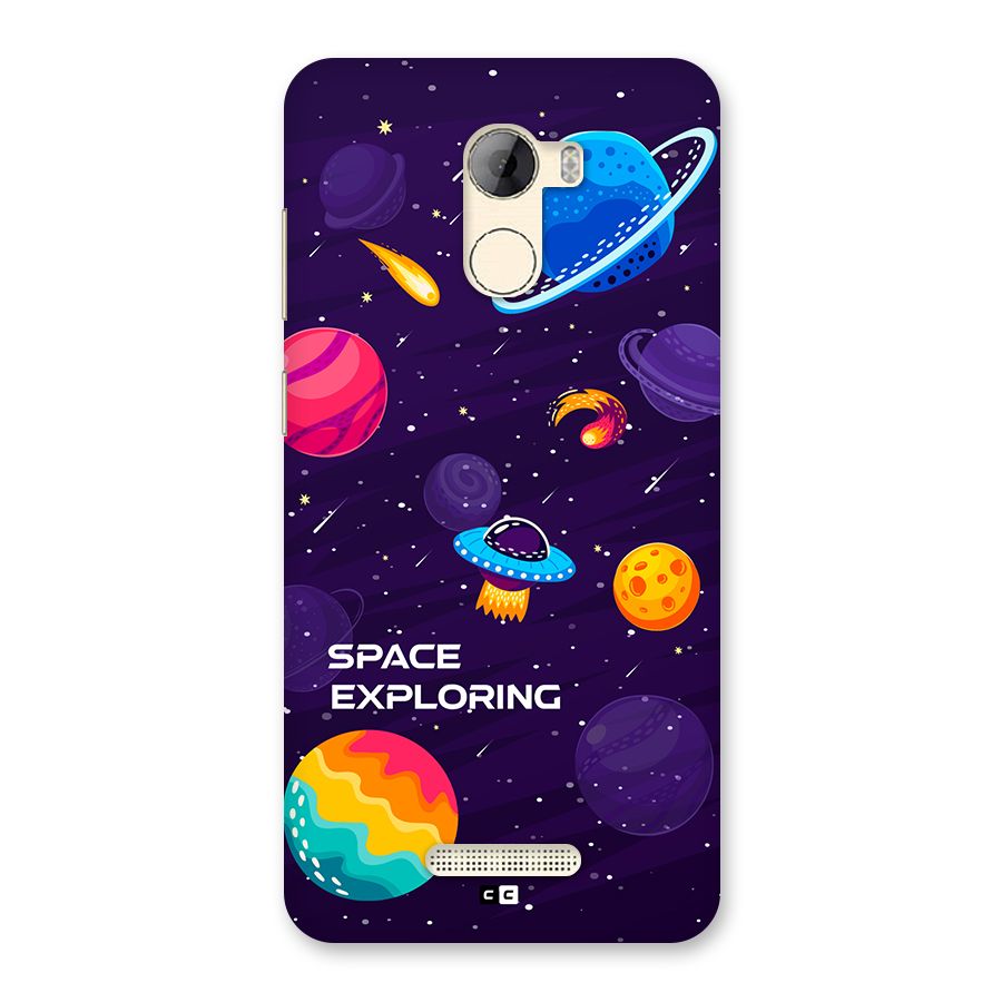 Space Exploring Back Case for Gionee A1 LIte
