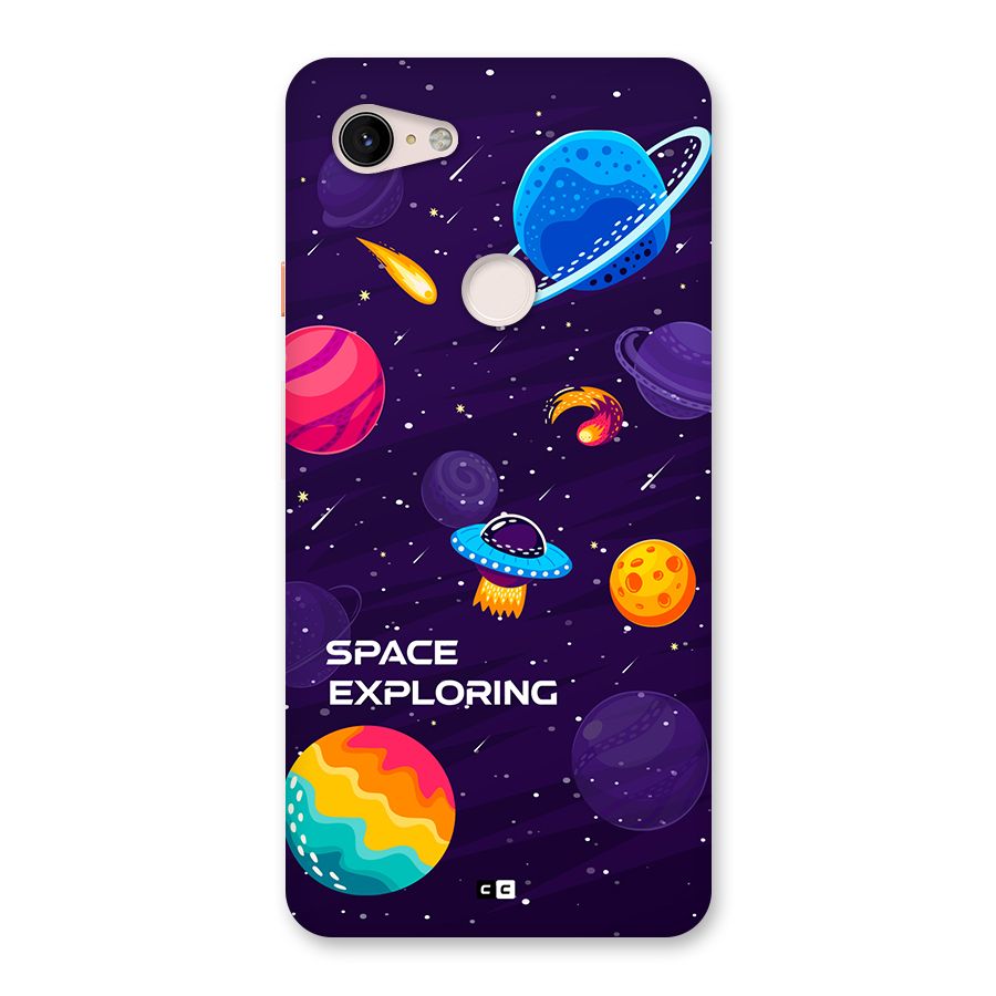Space Exploring Back Case for Google Pixel 3 XL