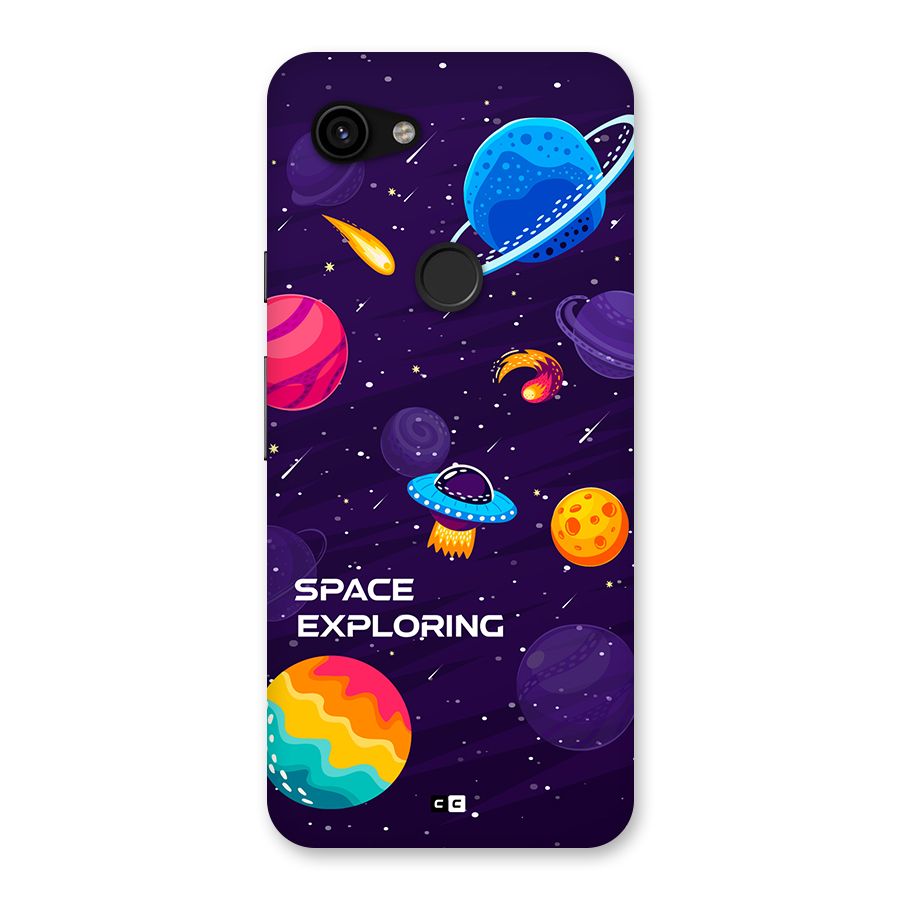 Space Exploring Back Case for Google Pixel 3a