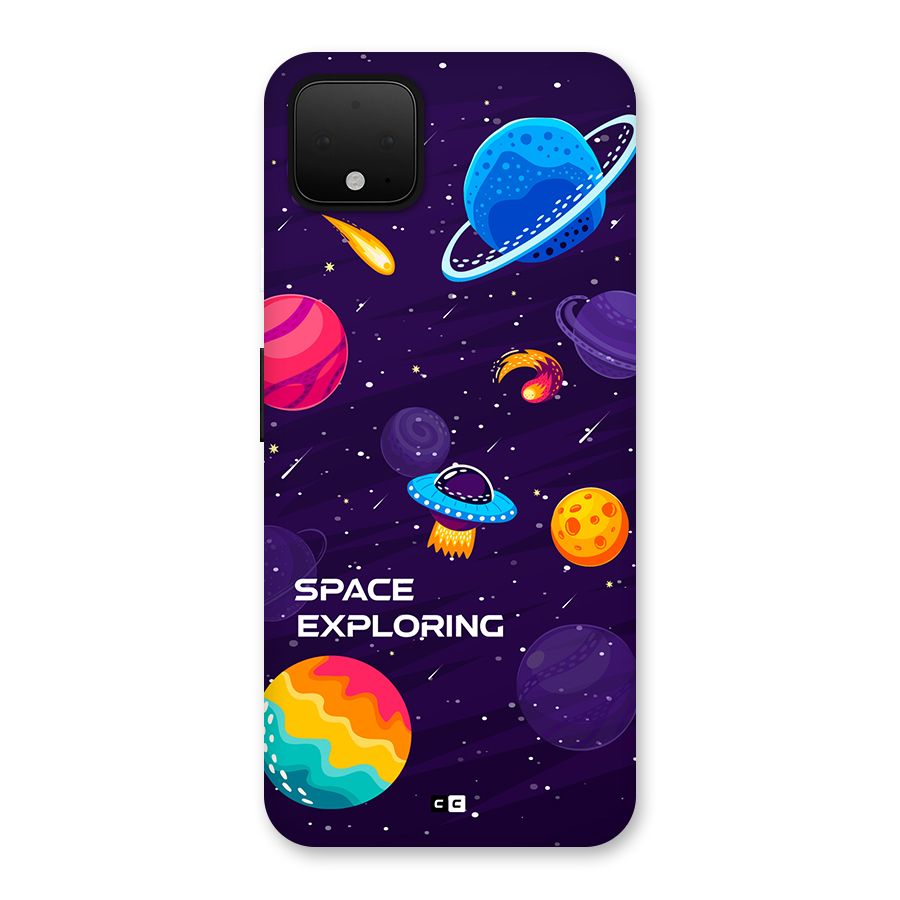 Space Exploring Back Case for Google Pixel 4 XL