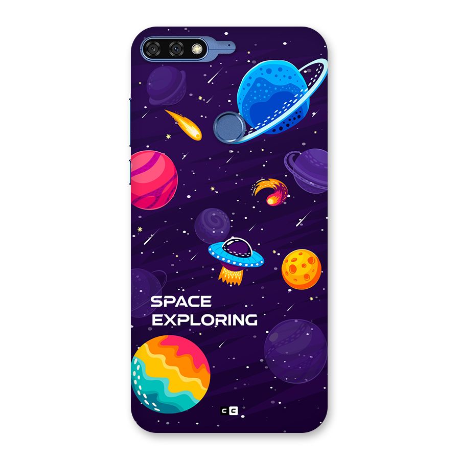 Space Exploring Back Case for Honor 7C