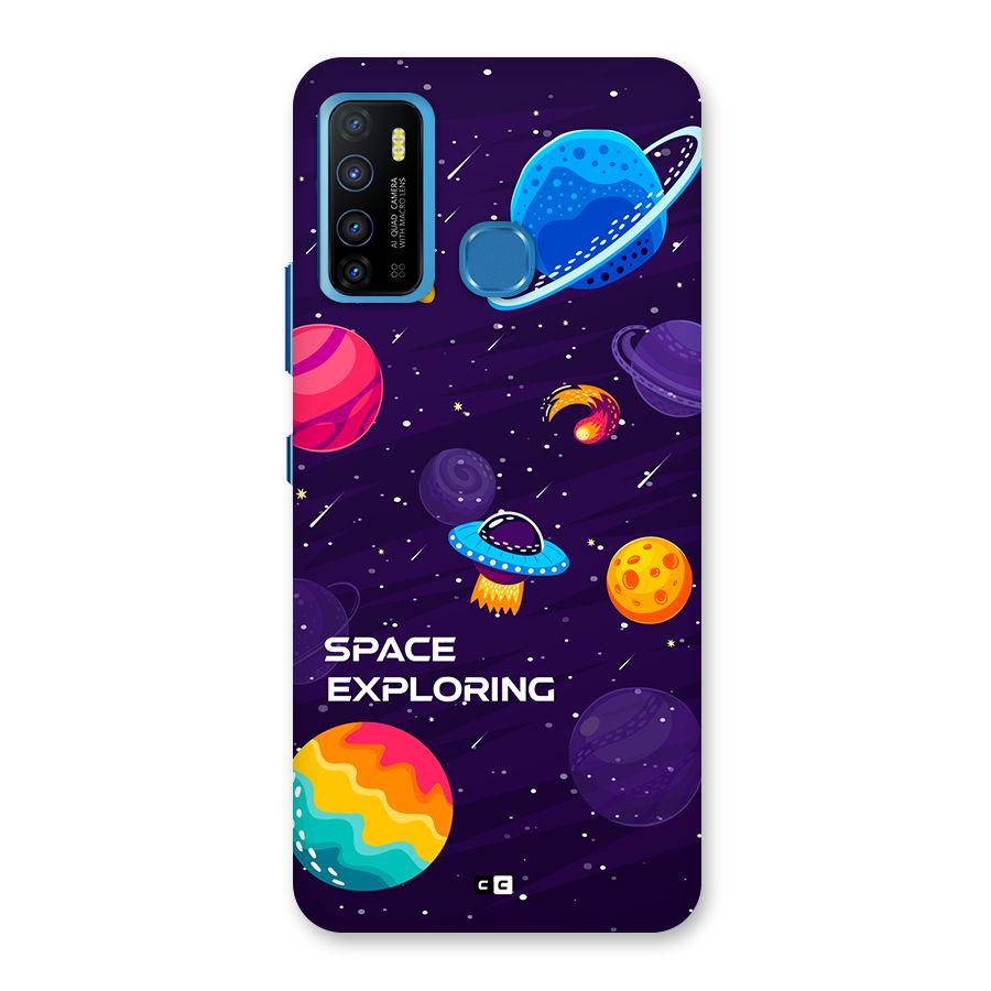 Space Exploring Back Case for Infinix Hot 9