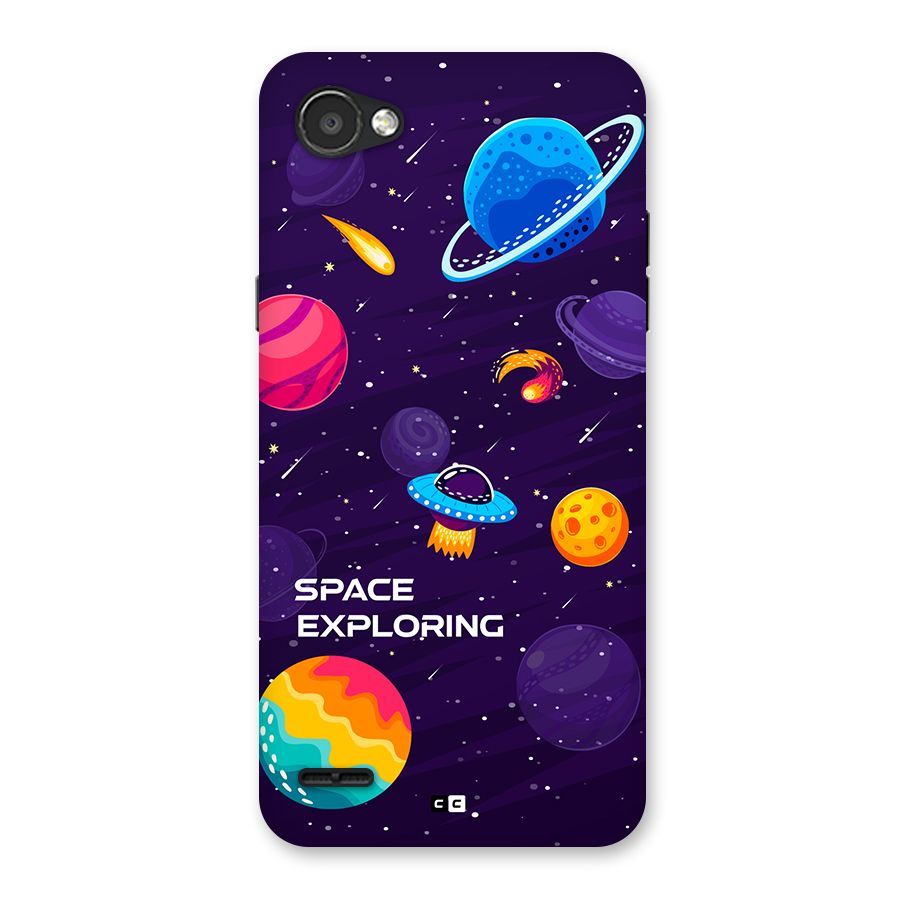 Space Exploring Back Case for LG Q6