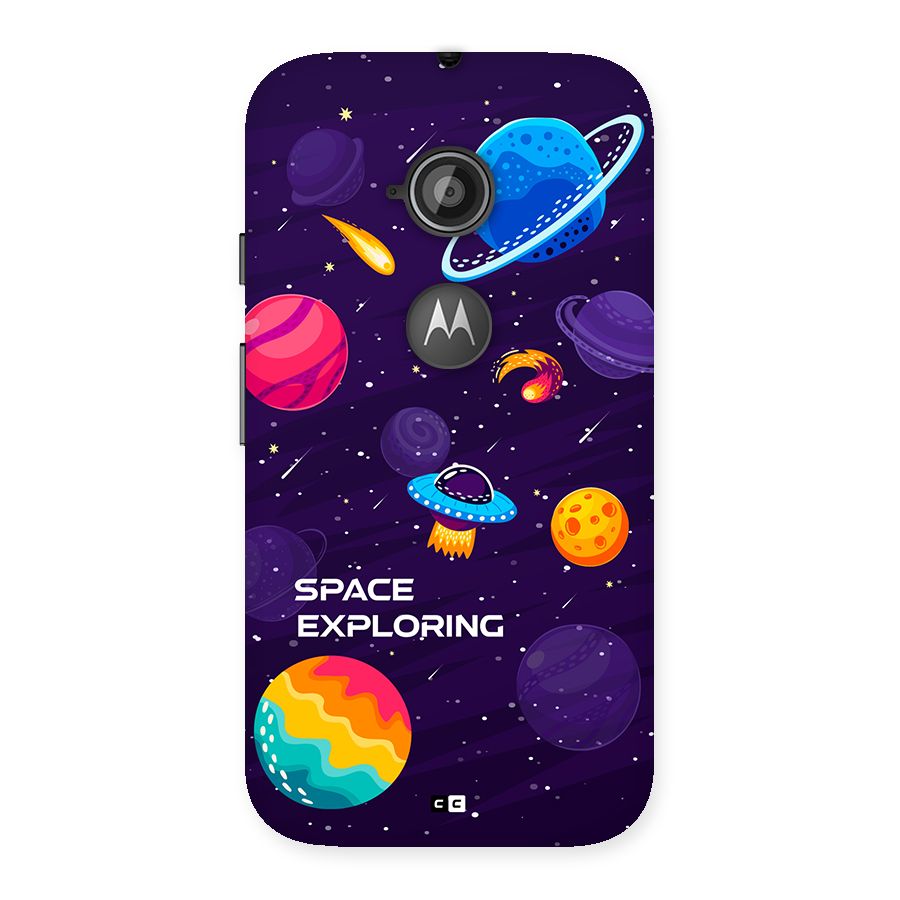 Space Exploring Back Case for Moto E 2nd Gen