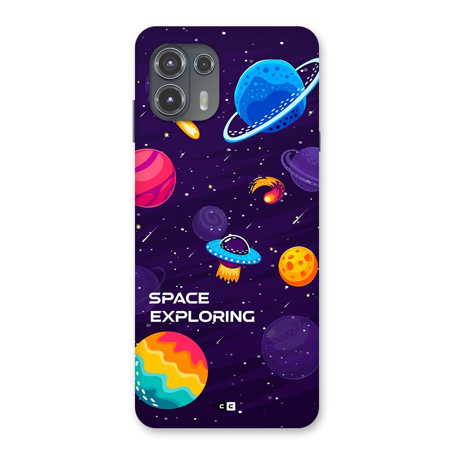 Space Exploring Back Case for Motorola Edge 20 Fusion