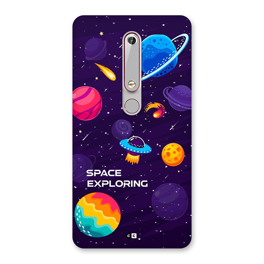 Space Exploring Back Case for Nokia 6.1