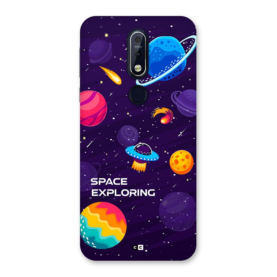 Space Exploring Back Case for Nokia 7.1