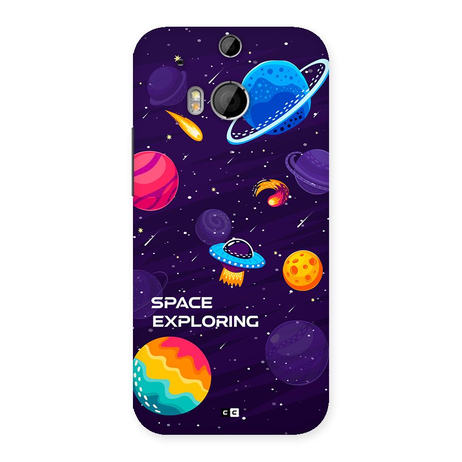 Space Exploring Back Case for One M8