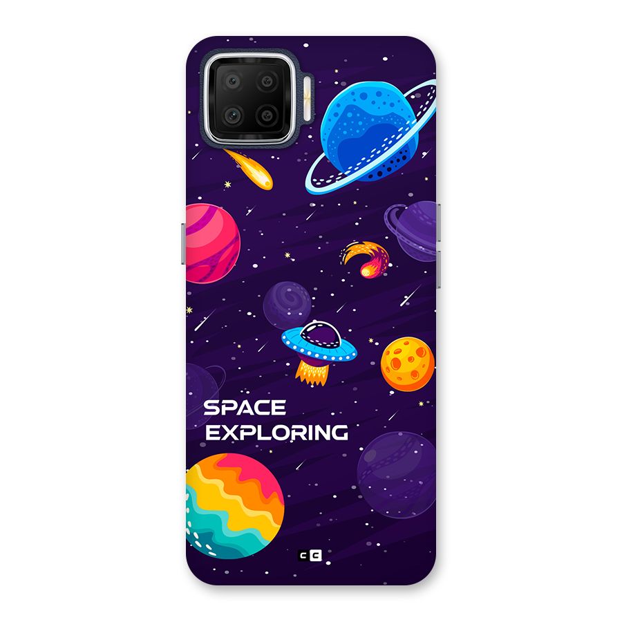 Space Exploring Back Case for Oppo F17