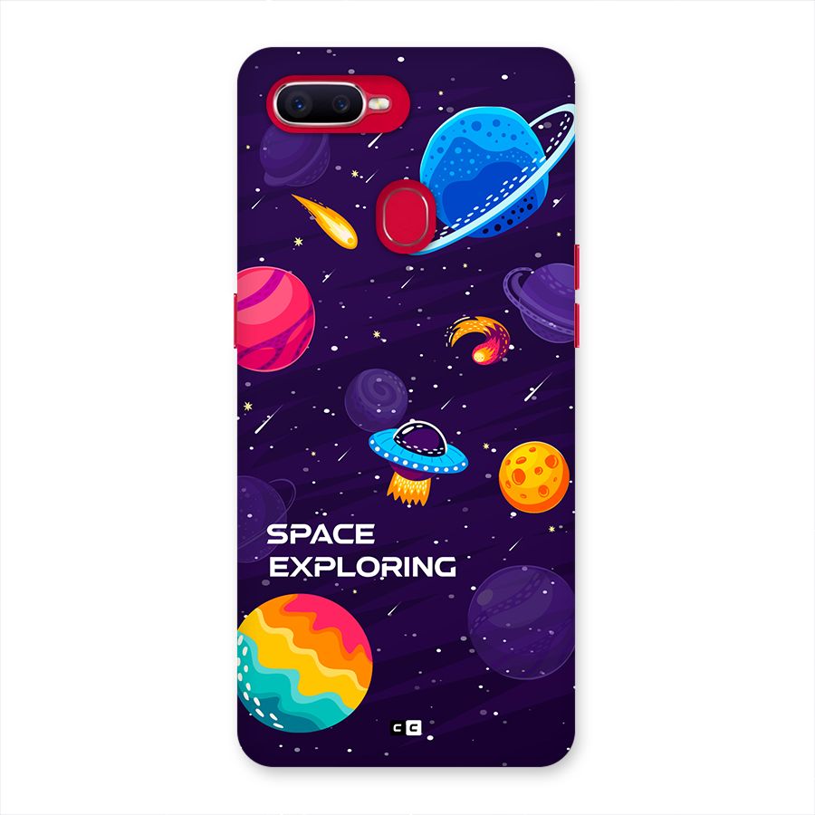 Space Exploring Back Case for Oppo F9 Pro