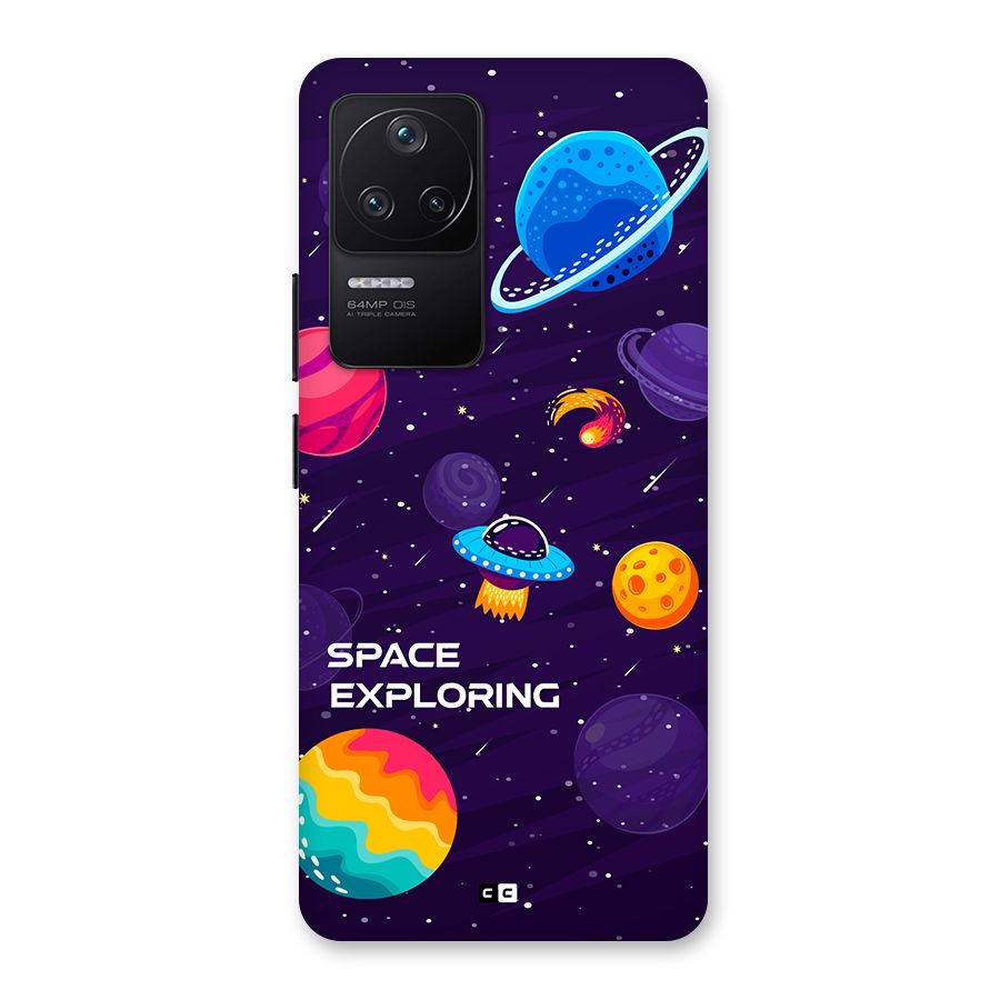 Space Exploring Back Case for Poco F4 5G