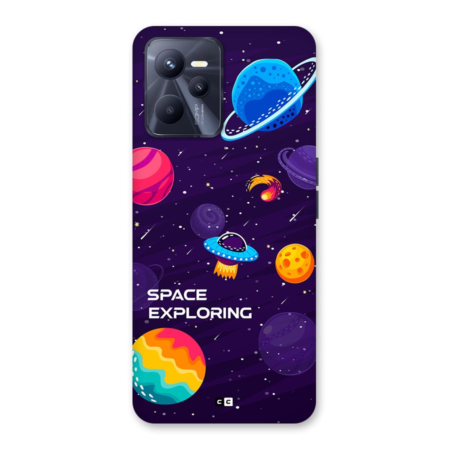 Space Exploring Back Case for Realme C35