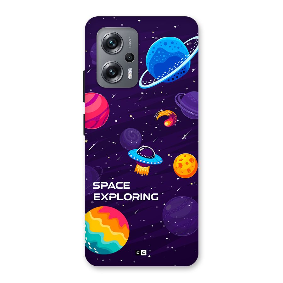 Space Exploring Back Case for Redmi K50i