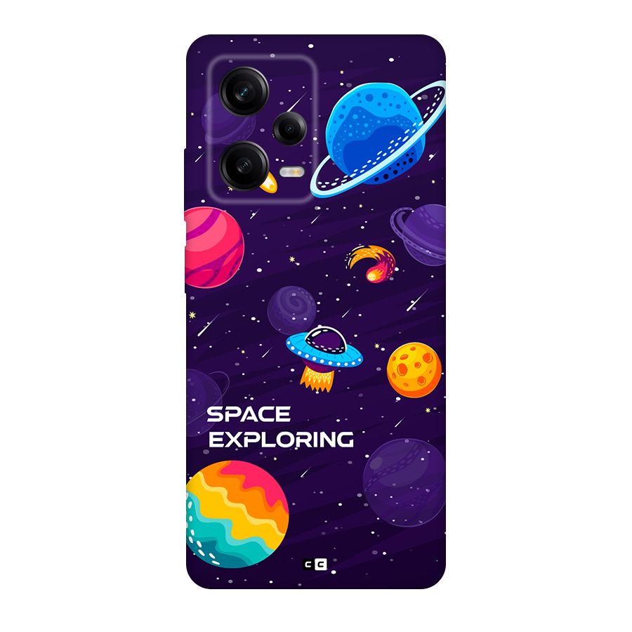 Space Exploring Back Case for Redmi Note 12 Pro