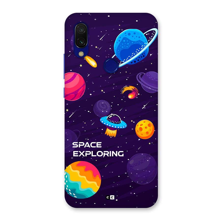 Space Exploring Back Case for Redmi Y3