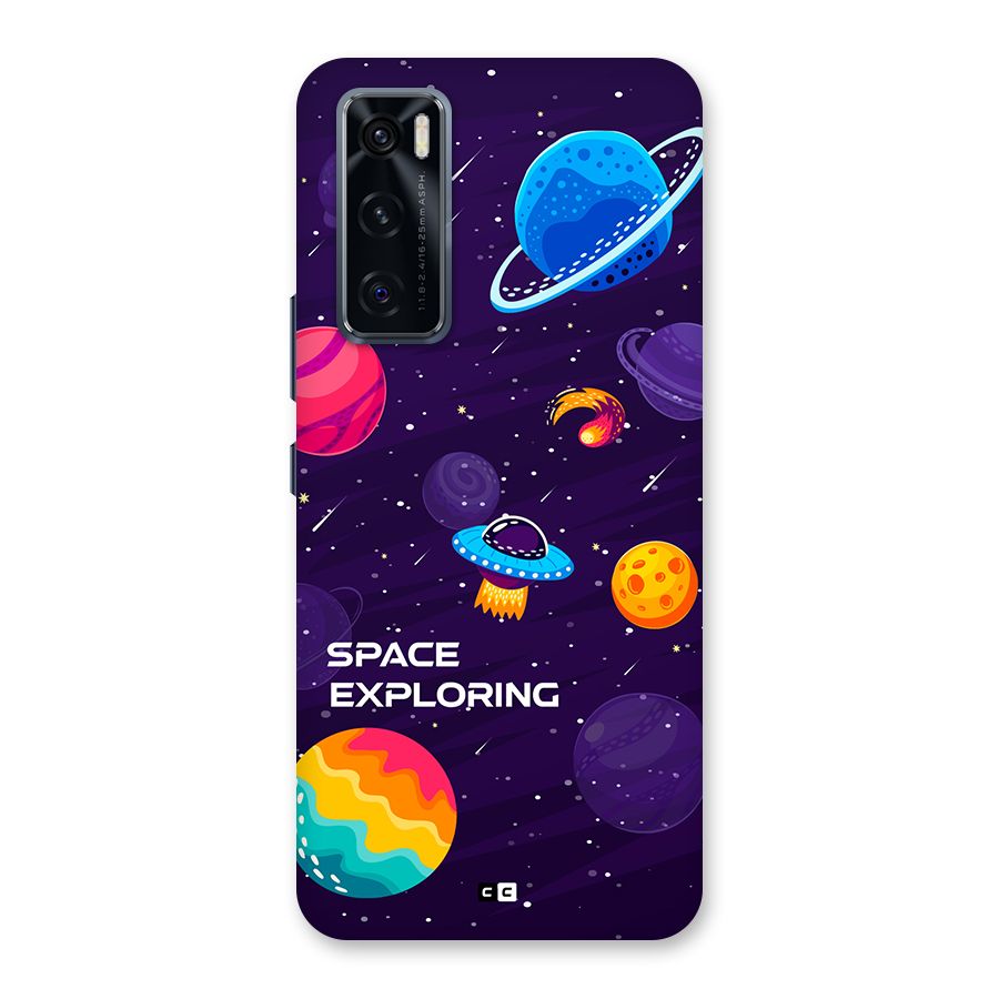 Space Exploring Back Case for Vivo V20 SE