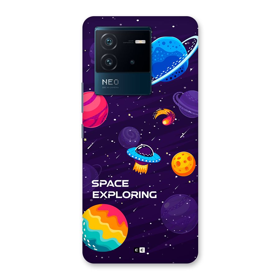 Space Exploring Back Case for Vivo iQOO Neo 6 5G