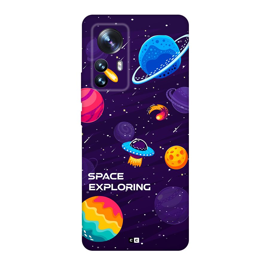 Space Exploring Back Case for Xiaomi 12 Pro