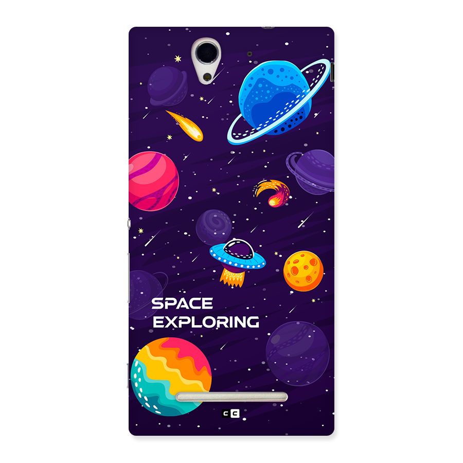 Space Exploring Back Case for Xperia C3